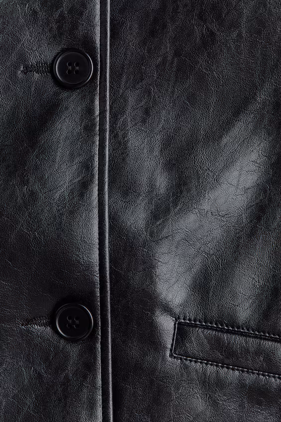 Пальто из рифленой ткани