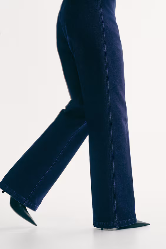 Прямые джинсы high