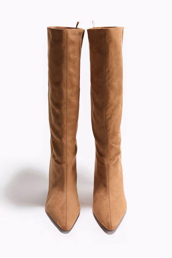 Ботильоны с заостренным носком