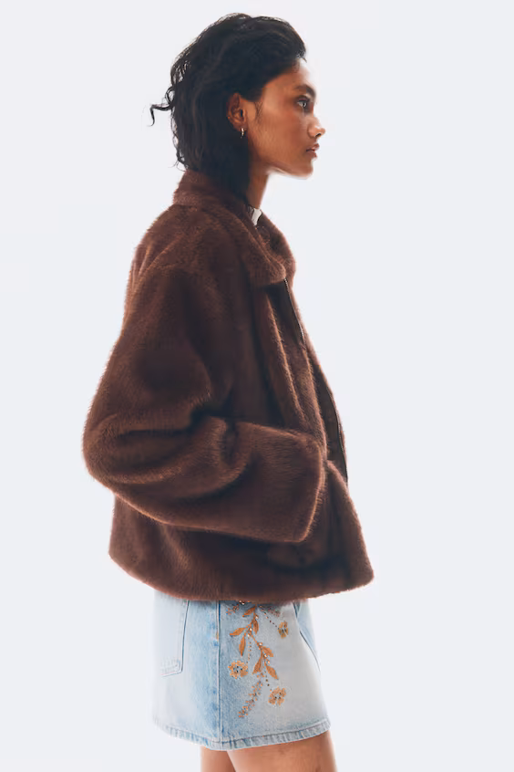 Меховое пальто