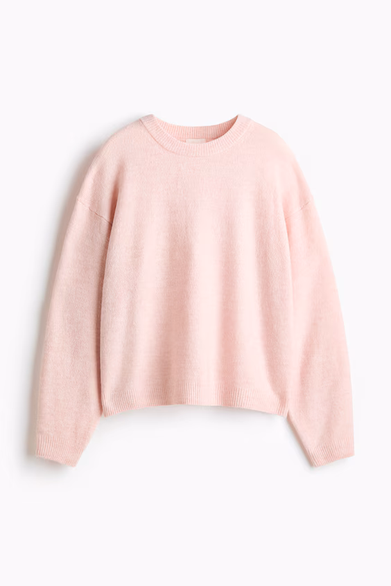 Свитер из трикотажа