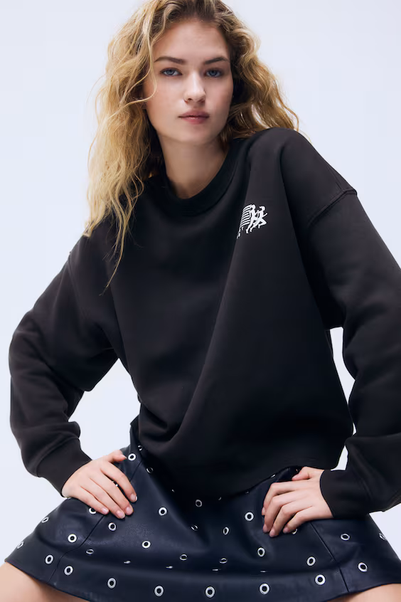 Свитшот с принтом от h&m