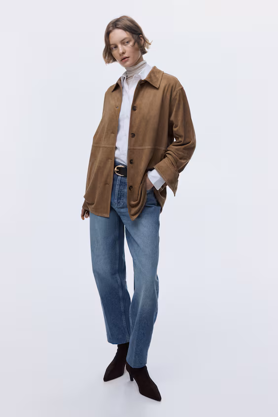 Рубашка свободного кроя