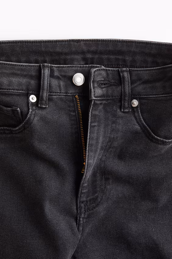 Джинсы flared high