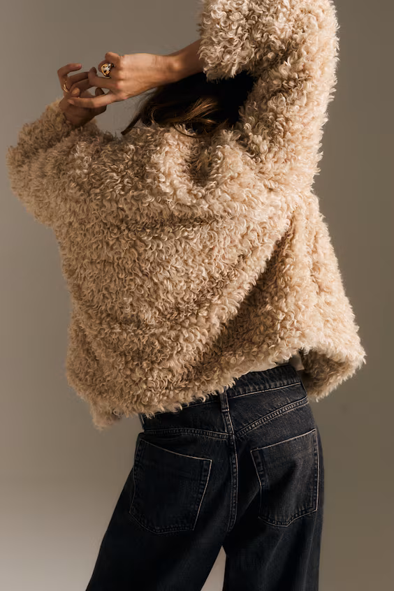 Джинсы wide high