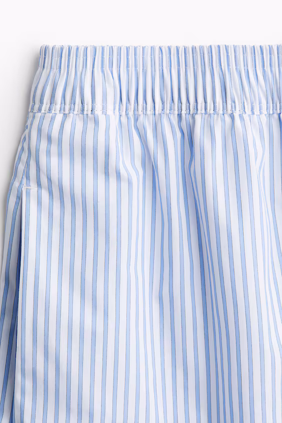 Шорты из поплина