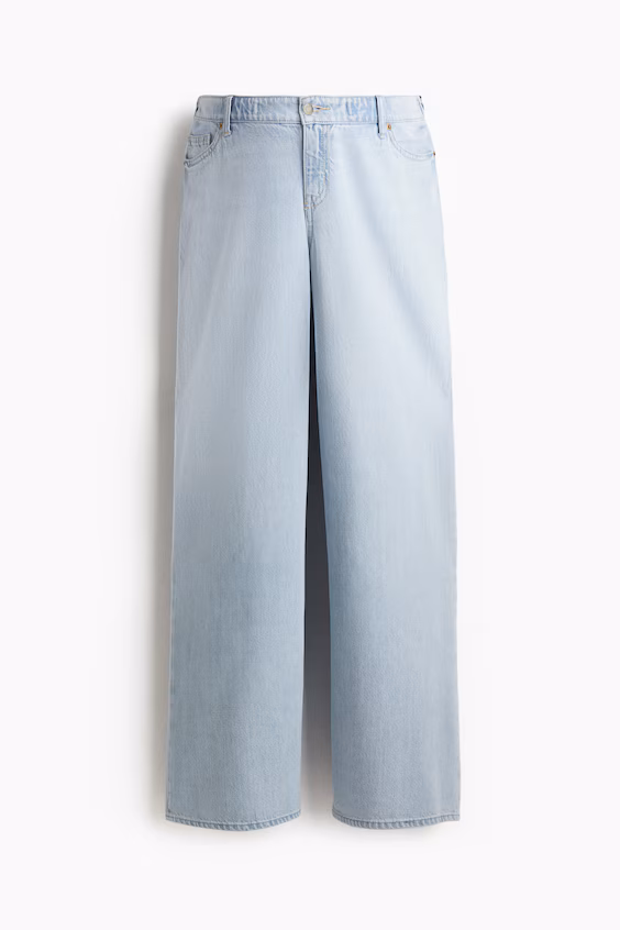 Джинсы mama wide low