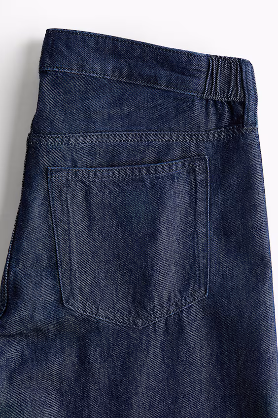 Джинсы mama wide low