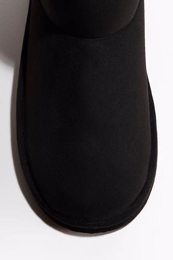 Сапоги с теплой подкладкой