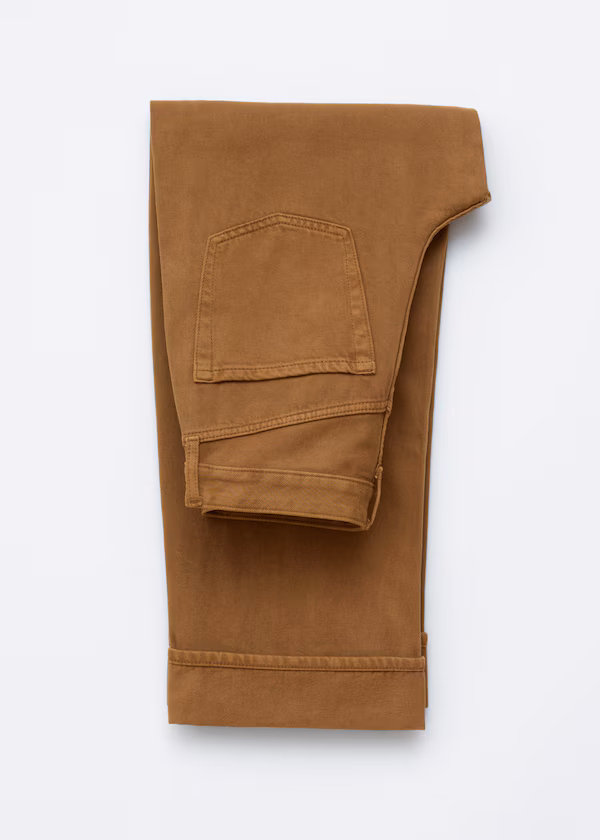 Джинсы прямого кроя