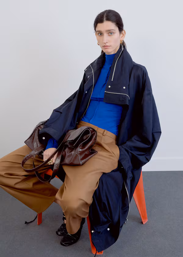 Брюки прямого кроя