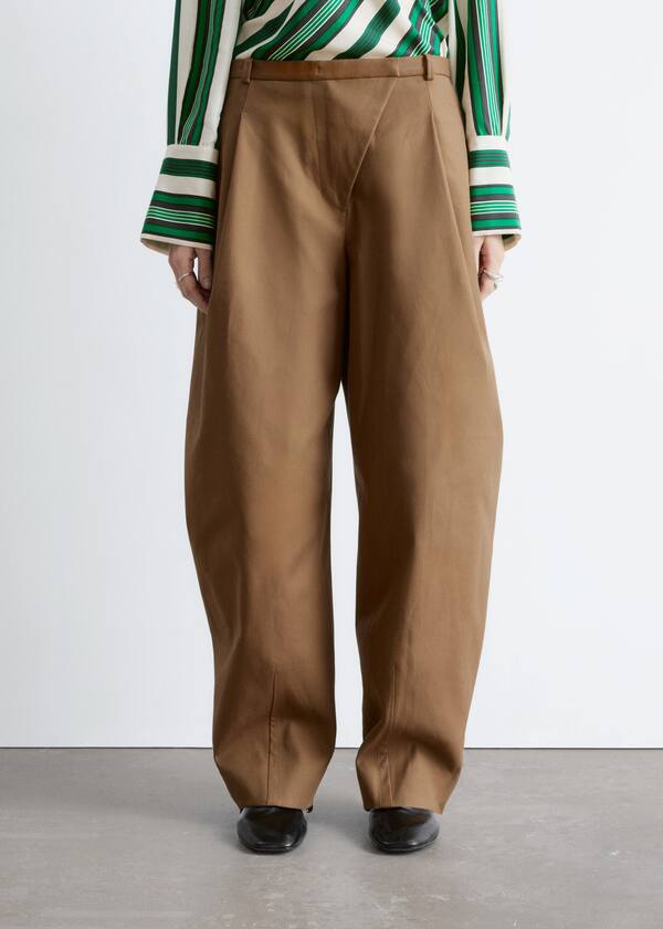 Брюки прямого кроя