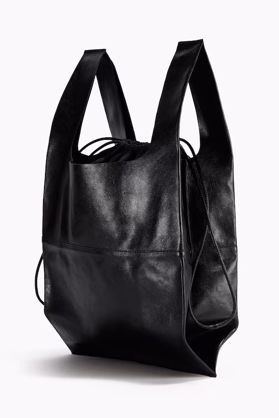 Кожаная сумка-тоут