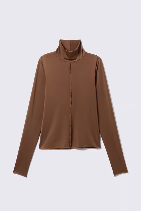 Водолазка облегающего кроя