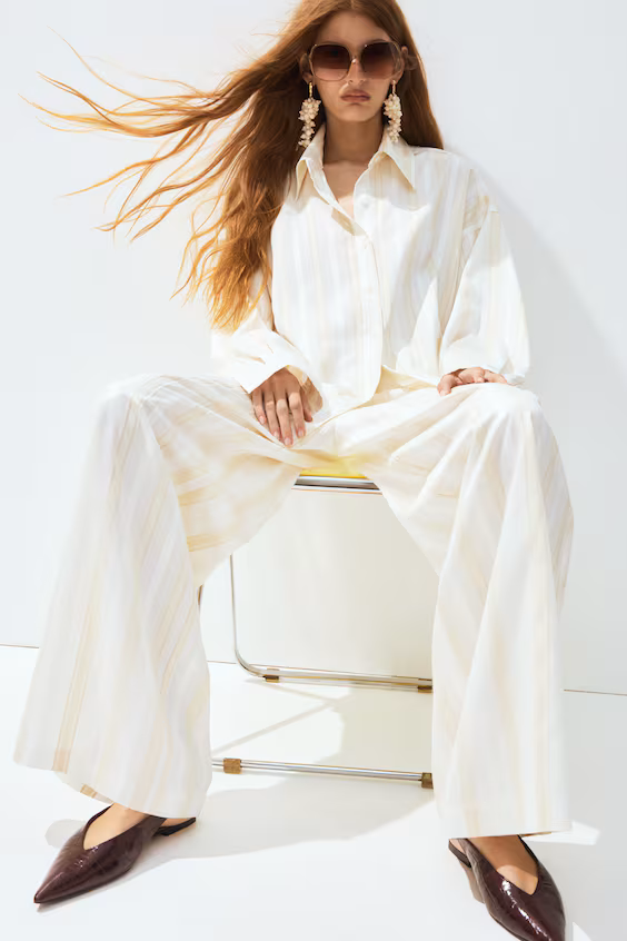 Туфли на открытом каблуке из кожи