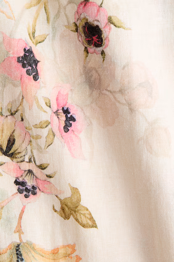 Рубашка из смеси льна