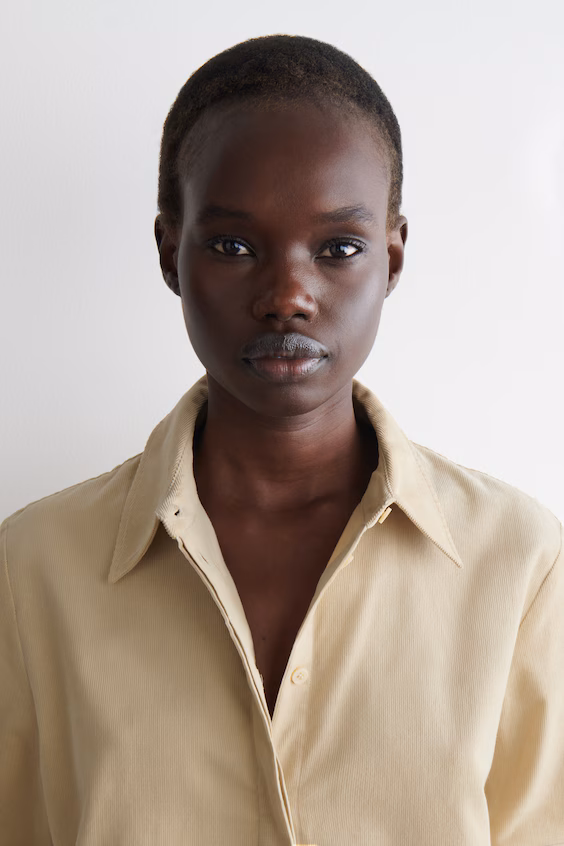 Рубашка из вельвета