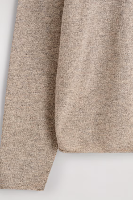 Свитер с круглым вырезом из мериносовой шерсти