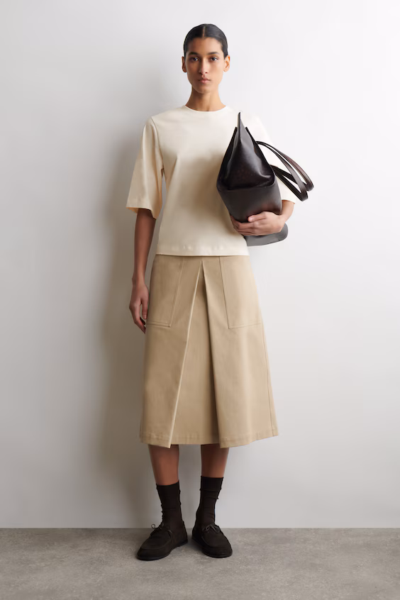 Футболка из хлопка h&m