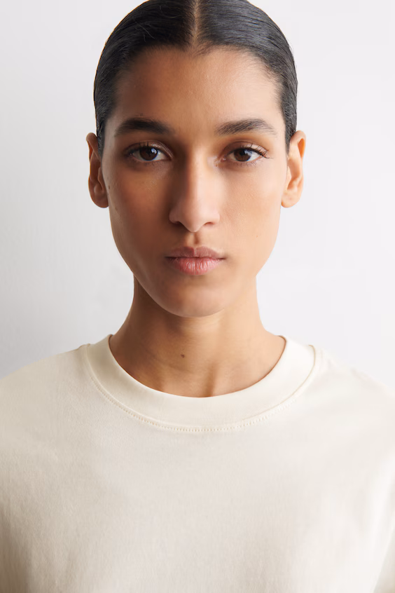 Футболка из хлопка h&m