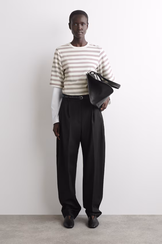 Футболка из хлопка h&m