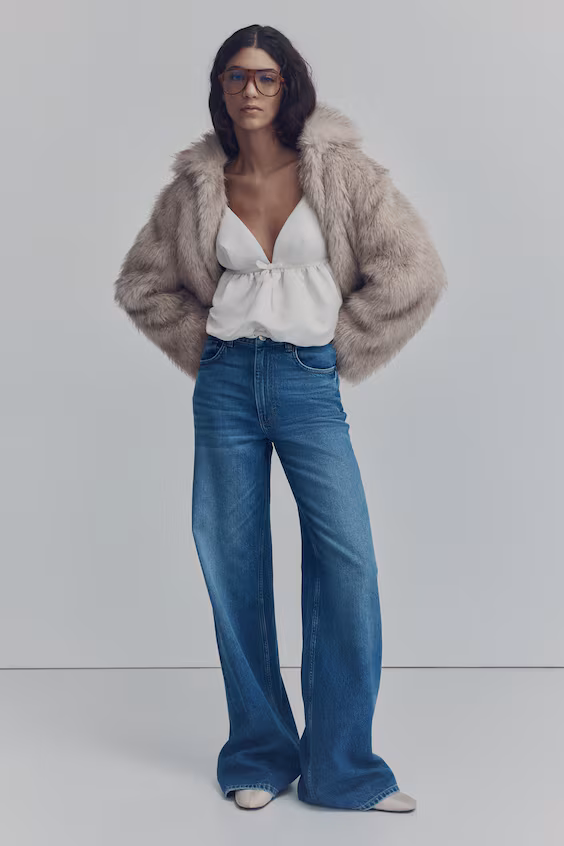 Топ бретелька с кокеткой