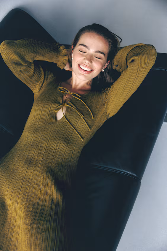 Расклешённое платье