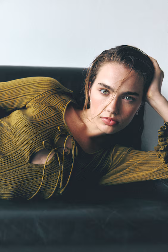 Расклешённое платье