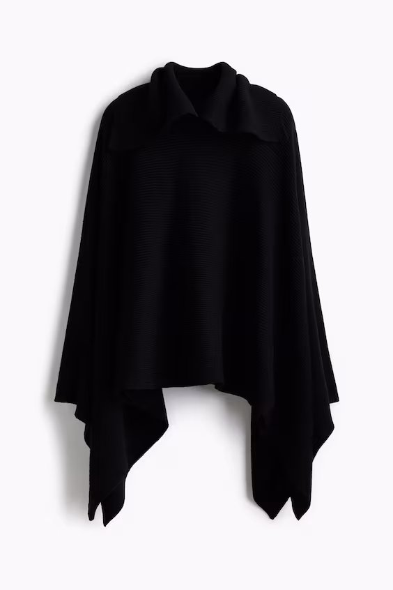 Кардиган из рубчикового трикотажа