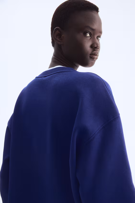 Свитшот с текстовым принтом