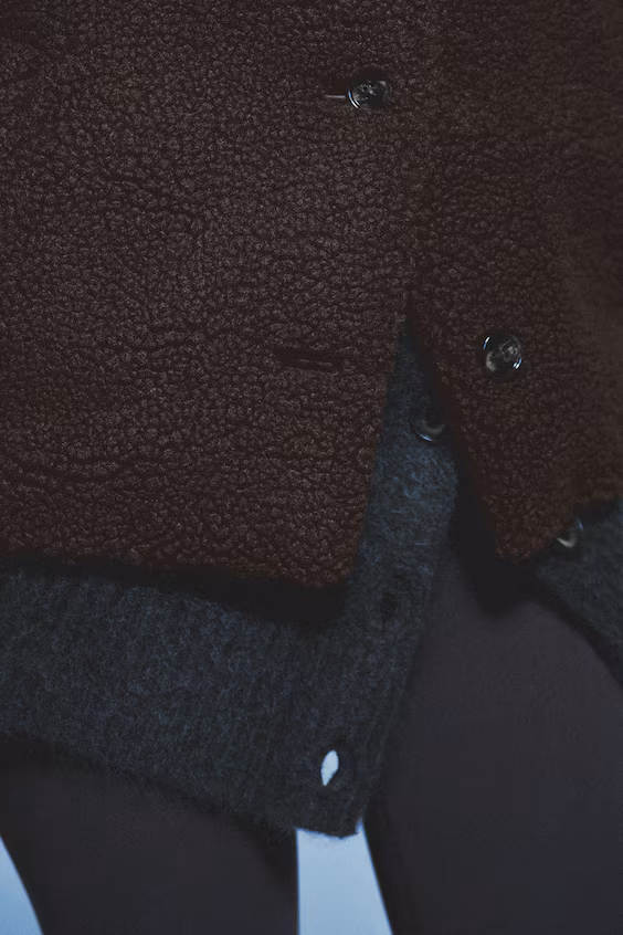 Плюшевое пальто