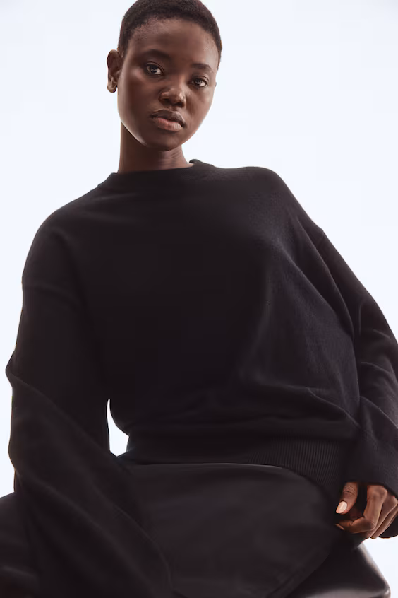 Оверсайз свитер из кашемира