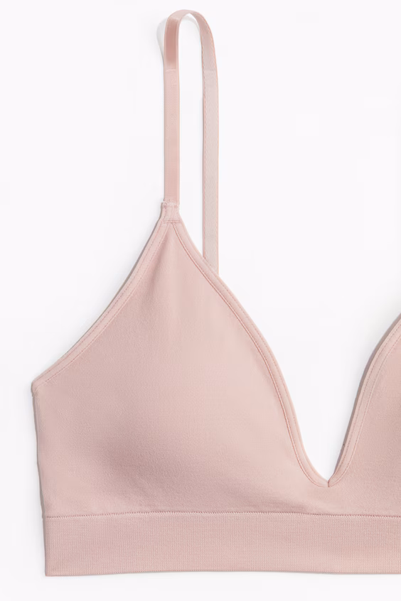 Мягкий безшовный подушечный бюстгальтер