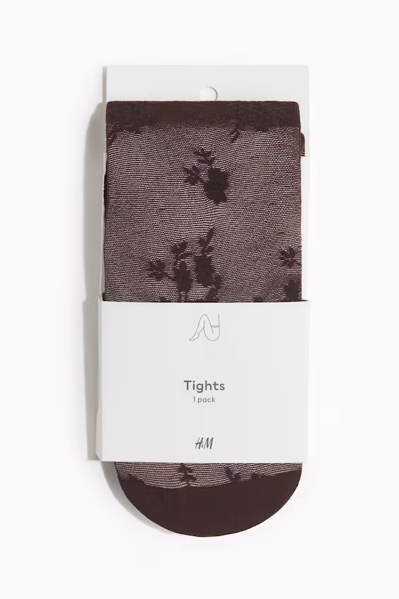 Колготки с узором