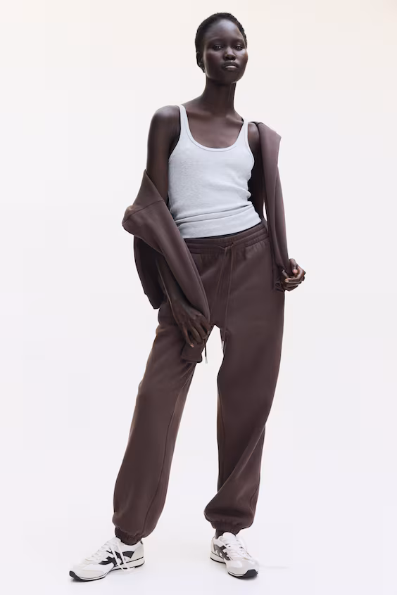 Брюки для тренировок из смесового хлопка