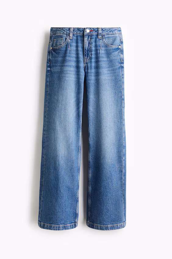 Широкие джинсы regular