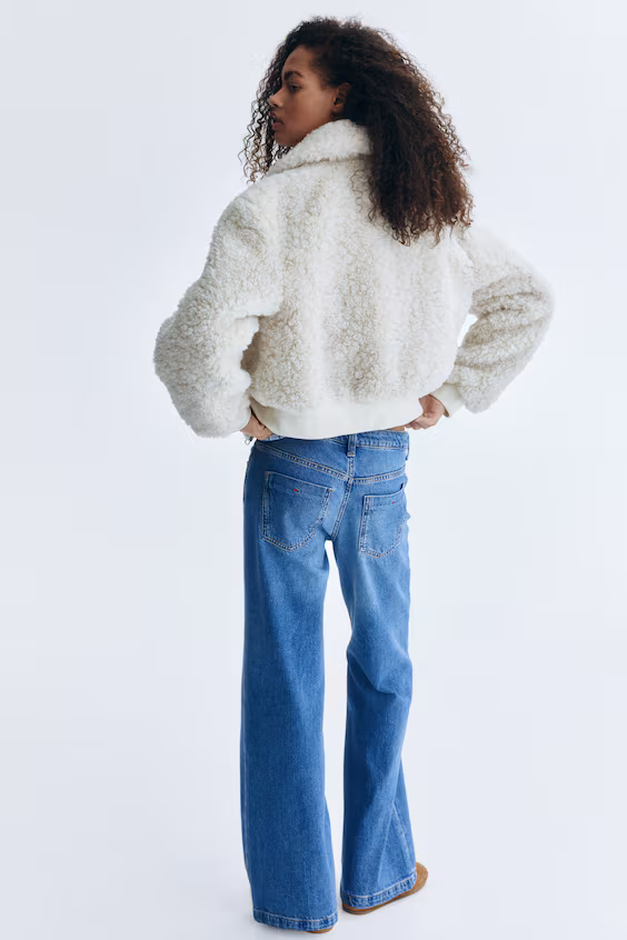 Широкие джинсы regular