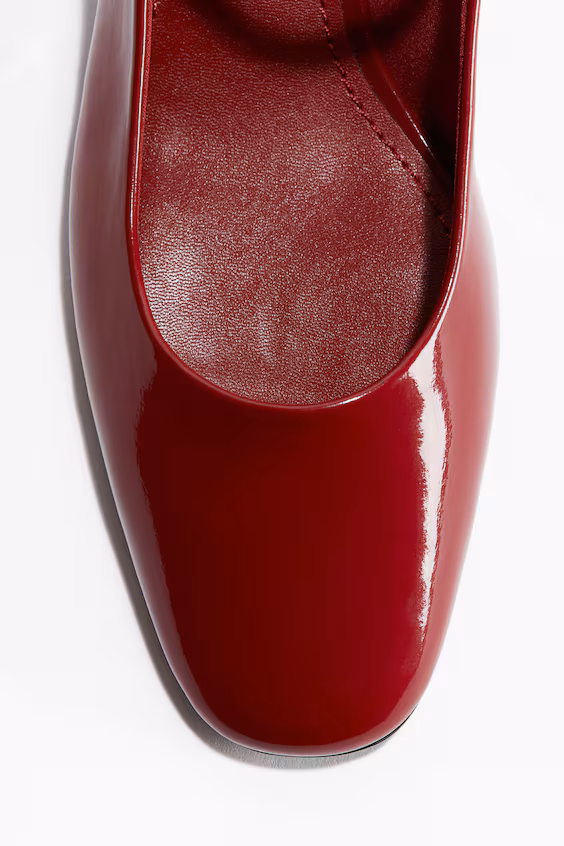 Туфли мери джейн лаковые