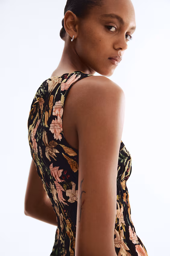 Топ с зап gathers