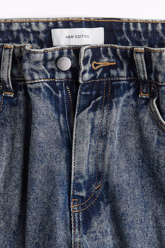 Джинсы прямого кроя