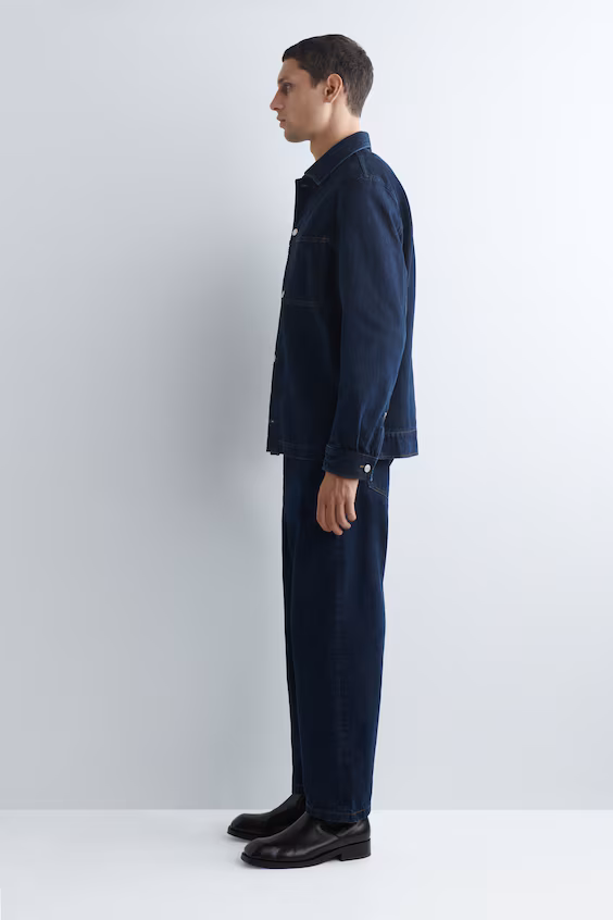 Джинсовая рубашка-камера