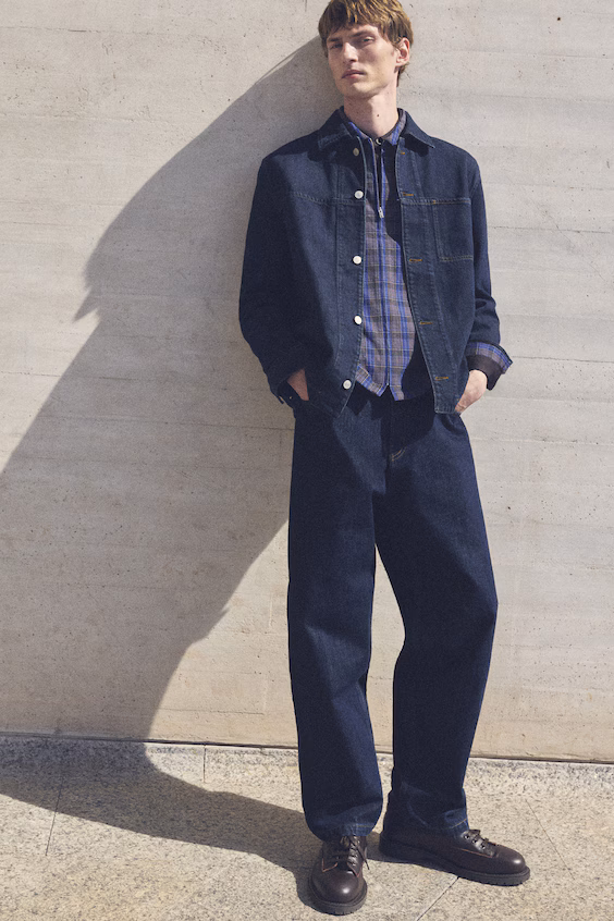 Джинсовая рубашка-камера