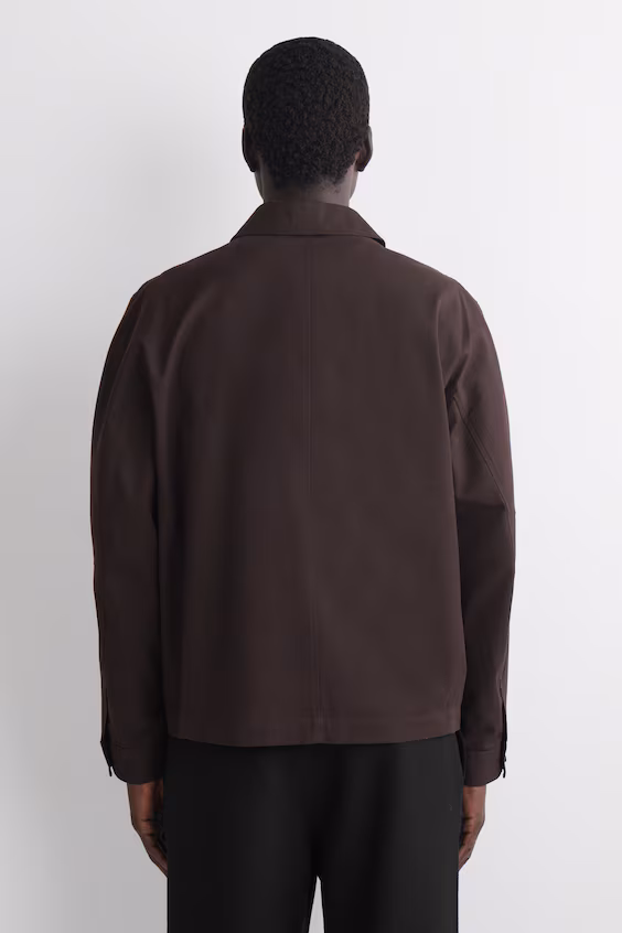 Рубашка из хлопка с комфортным кроем