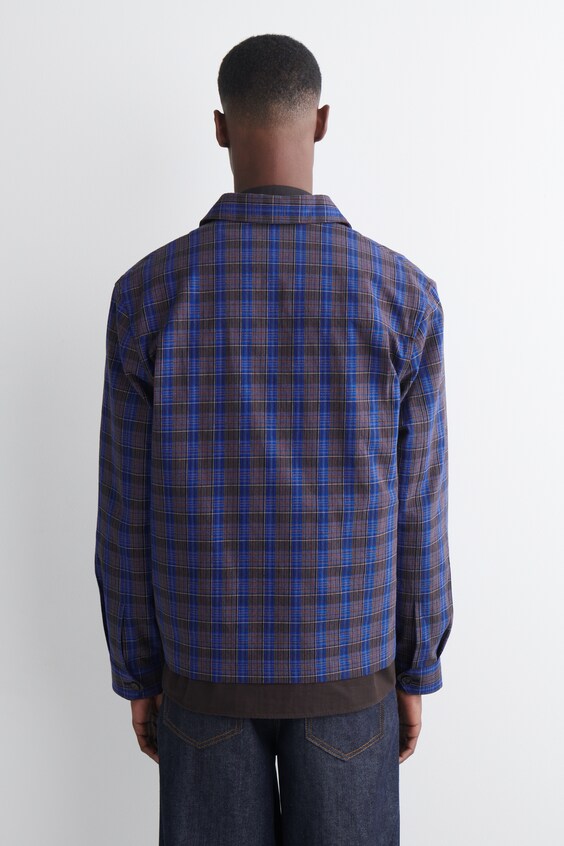 Рубашка-куртка из хлопка с молнией