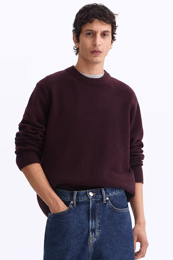 Полосатый свитер regular fit