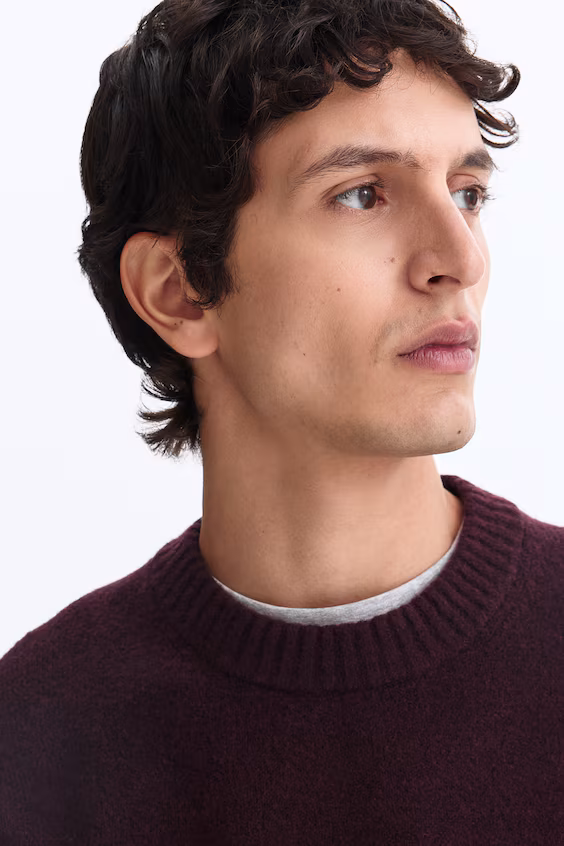 Полосатый свитер regular fit