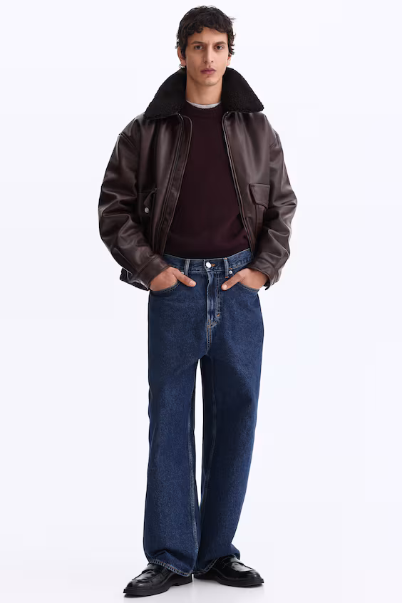 Полосатый свитер regular fit