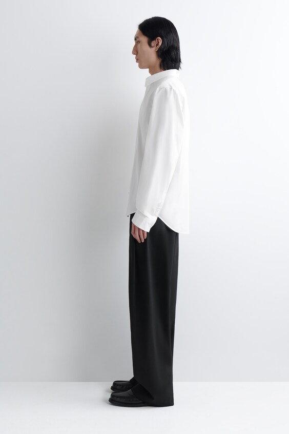 Рубашка классическая из хлопка