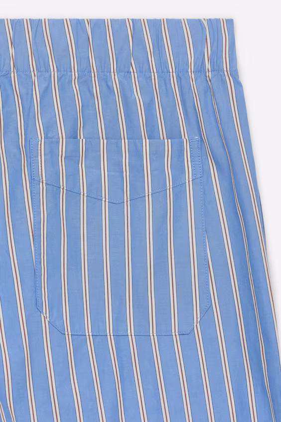 Пижамные брюки из поплина