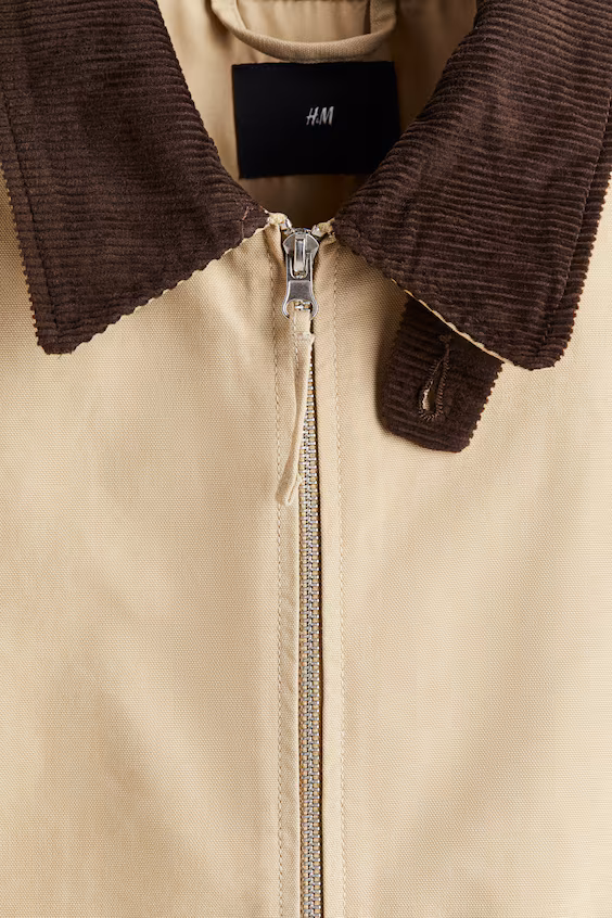 Бомбер из хлопка